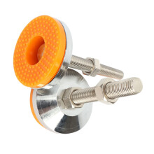 2pcs Adjustable Heavy Duty Machine Leveling Feet with Anti‑Vibration Swivel Base for Furniture and Workbench