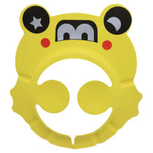 Adjustable Baby Shampoo Caps Baby Ear Protection Shower Cap Protect Eyes and Ears Suitable for Babies and Toddler Yellow
