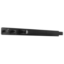 Towel Holder Without Drilling,Tea Towel Rail Aluminum Matt Black,Adhesive Bath Towel Holder for the Bathroom and Kitchen