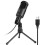 USB Microphone,Condenser Microphone for Computer PC Mic with Stand for Recording,Podcast,Gaming,Streaming Mic for Skype 2