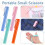 4 PCS Pen  Scissors, Multicolor Pen Shape  Scissors for School, Cute Foldable Compact Scissor Pen for Cutting 2