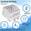EARU ATS Dual Power Automatic Transfer  4P 63A Emergency Power Automatic Transfer  110V 4P 2PCS Power Grid 4
