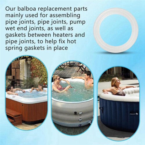 711-4030B Substituição 2 Polegadas para Balboa Gecko Spa Hot Tub Aquecedor Junta para 2 Polegadas Spa Aquecedor Conjuntos Uniões Junta