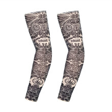 Sun Protection Arm Sleeves for Men Gray – Cooling UV Protection Tattoo Sleeve with Breathable Fabric