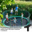 6pcs Trampoline Pole Covers T-Tube Connectors,T-Shaped Net Pole Connector Accessories 5