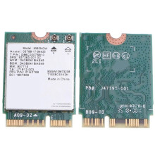 2X 9560NGW Dual Band 2.4G/5Ghz Bezprzewodowy Zestaw Biurkowy 802.11AC M.2 CNVI Karta Wi-Fi Zestaw Antenowy BT-Compatible 5.0