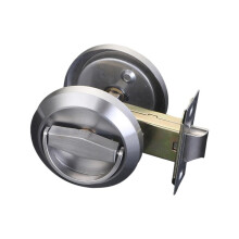 Stainless Steel Door Handle with DIY Combination Recessed Lock for Fireproof Cabinet Door 1Pcs