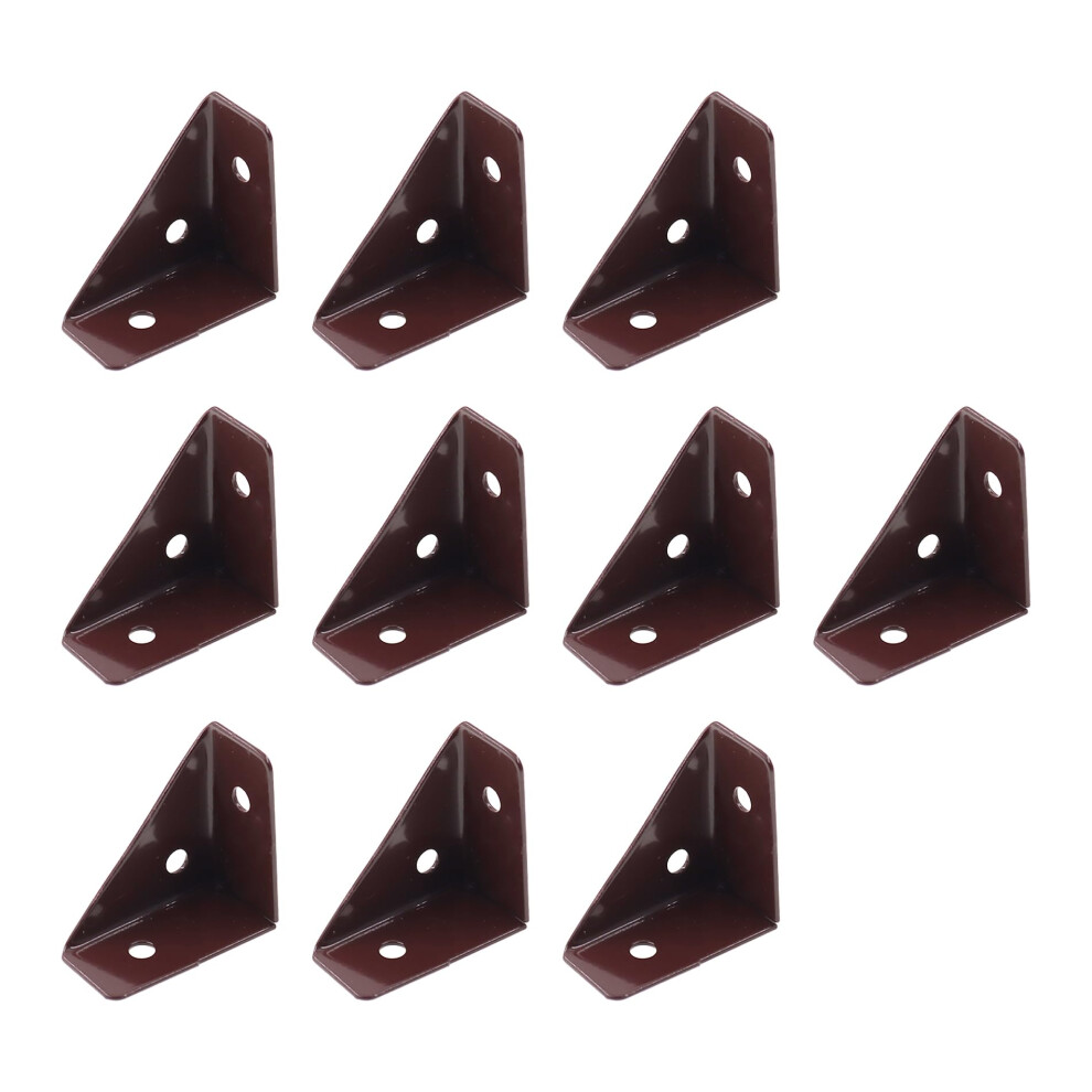 Heavy Duty Shelf Bracket Set, Cold Rolled Steel Triangle Corner Support, RustâResistant 10Pcs For Desk And Shelving 9092120007442