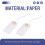 100 Pack Blank Tags with Elastic String Marking Hang Tags Attached Reinforced Hole Writable Blank Tags 2.75x1.37Inch 7