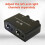 2X Sound Controller Headphone Volume Control 3.5mm + 6.35mm Stereo Volume Controller Adjustment for Left and Right 3