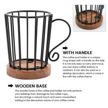 3X Coffee Pod Holder K Cup Organizer, K Cup Holders for Counter Coffee Pods Storage Organizer Coffee Decor
