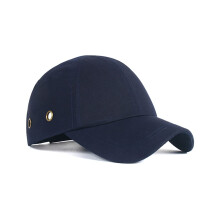 Bump Cap Safety Baseball Cap with Breathable Vents, Adjustable Lightweight Head Protection Hat Dark Blue