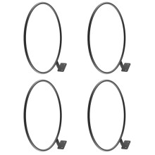 4 Stuks Metalen Sport Bal Tentoonstelling Rack-4 inch