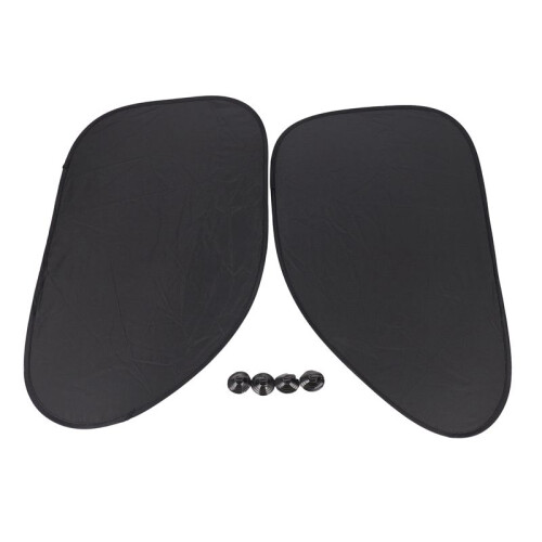 6pcs Auto Car Side Window Sunshade Black Silver Color 2