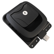 XK159 RV Door Lock with Remote Control, Secure Keyless Metal Camper Door Lock Replacement 1Pc