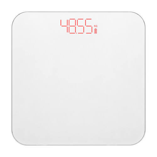 Λεπτή ψηφιακή ζυγαριά μπάνιου με ενσωματωμένους αισθητήρες υψηλής ακρίβειας και