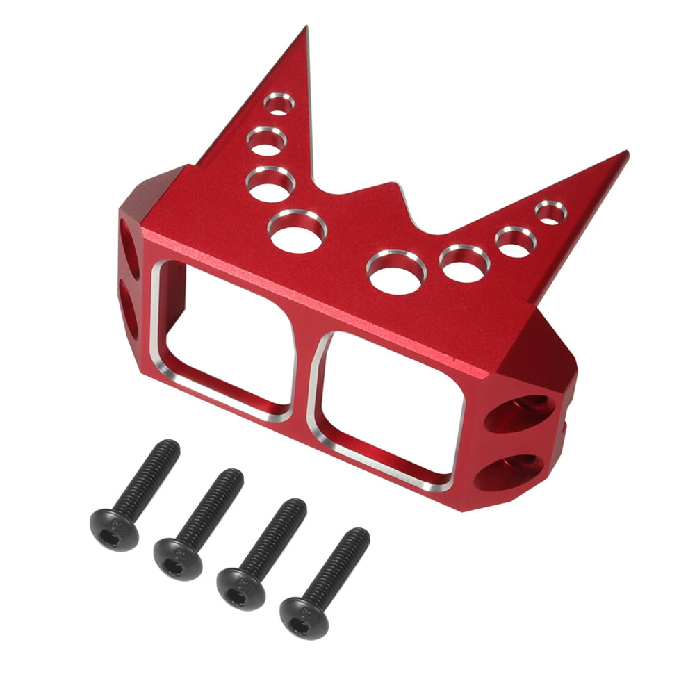 Rc Servo Guard Aluminum Servo Armor Cnc Protector For 1/10 Rc Crawler Rock Bouncer Upgrade Red 9092120008098