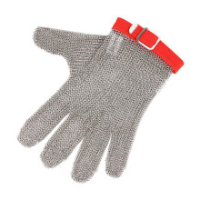 Cut Resistant Kitchen Glove XL Stainless Steel Chainmail Butcher Glove with Adjustable Wrist Strap