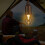 Portable Camping Light Retro Pull String LED Tent Lamp Battery Operated Warm Ambient Hanging Bulb 4