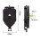 2X DIY Quartz Pendulum Clock Mechanism Movement Wall Clock Motor Replacement Home Quartz Clockwork Tool 16.5mm 7