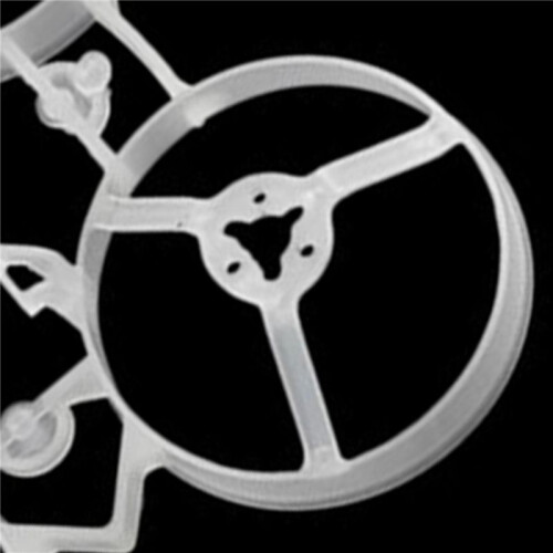 2pcs 65mm FPV Frame Kit Bwhoop65 Tiny  Drone Quadcopter FPV Frame for Mobula6 / Mobula6 HD Drone DIY Parts White 2