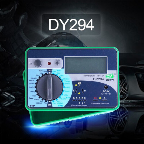 2X DUOYI DY294 Digital Transistor  Parameter Tester Field Effect Tube Tester Multifunction Semiconductor Tester 2