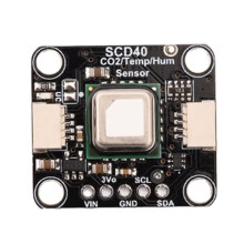 SCD40 Gassensormoduldetektor CO2 Koldioxidtemperatur- och Fuktighetssensor I2C Kommunikationsgassensormodul