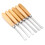 Ymiko Hand Chisel Set for Wood Turning Beginners 7
