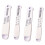 Adjustable Measuring Spoons for Baking Use Creative White Plastic Spoon with Scale Compact Size Easy to Store and Use 7