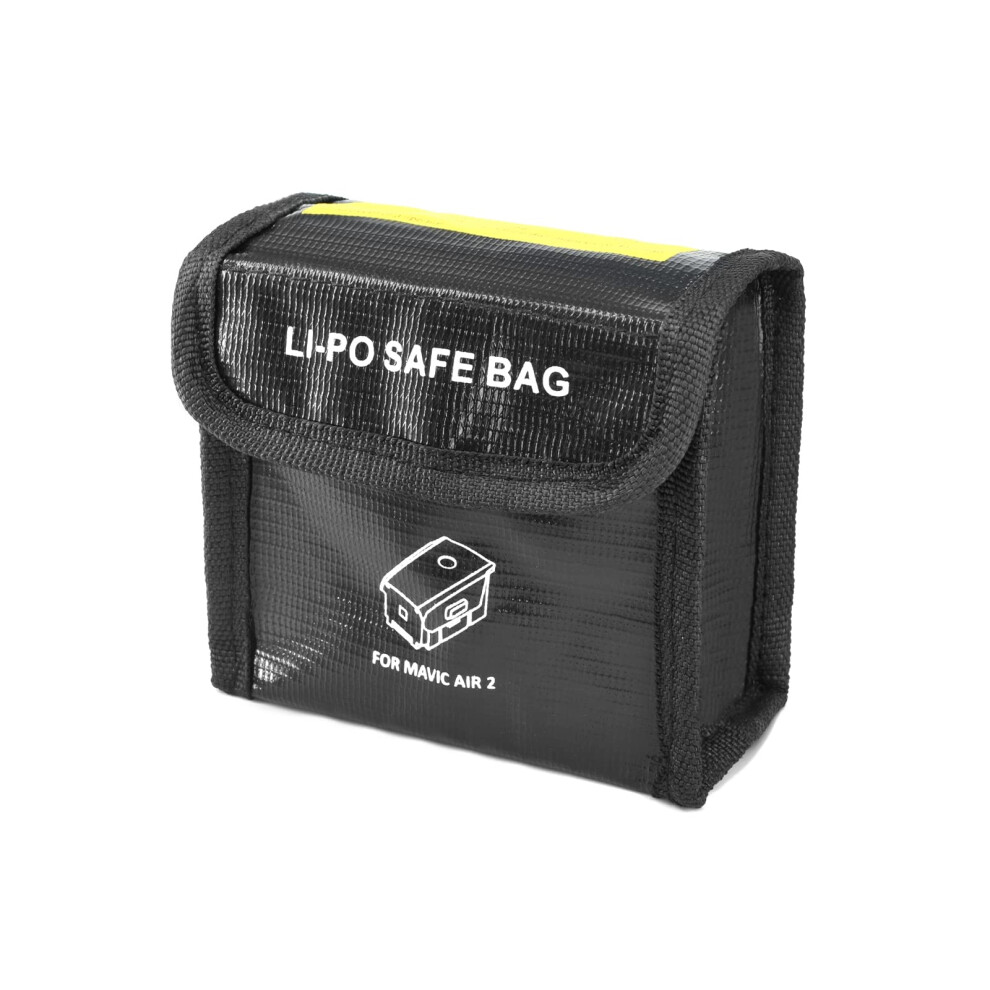 Fireproof Lipo Battery Safe Bag 2 Pack For Dji Mavic Air 2S And Air 2, Explosion Proof Storage Pouch 9771547386452