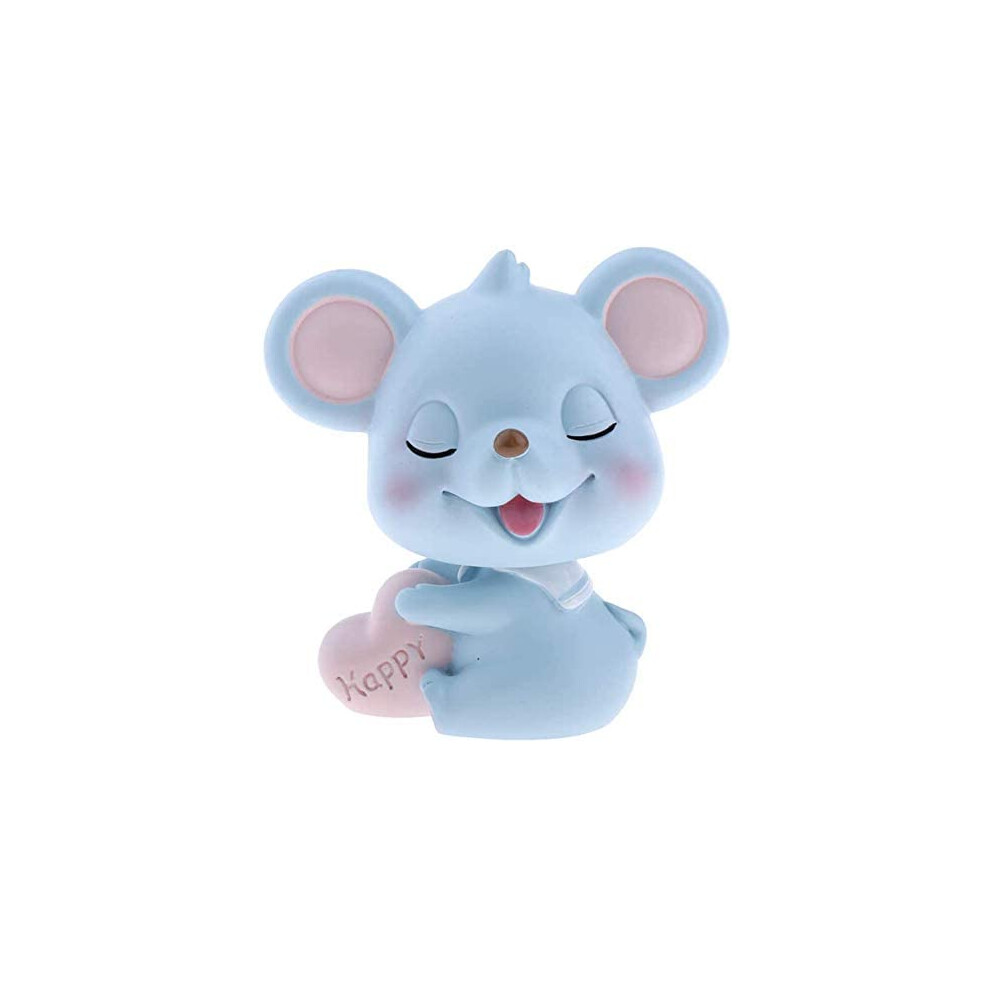 Funny Cartoon Animal Car Bobble Head Dashboard Ornament With Shaking Head Motion, Style C 9771547386476