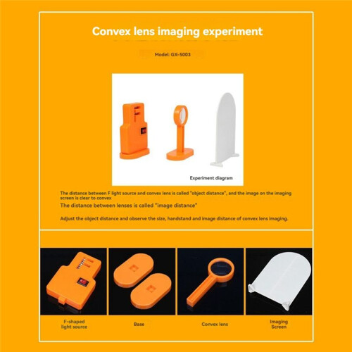 Physics Optical Experiment Set,Convex Lens and Small Hole Imaging Experiment,Refraction and Reflection of Light 1