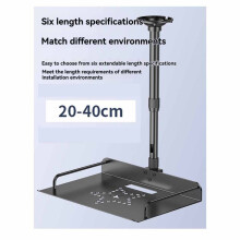 Soporte de Pared para Bandeja de Techo para Proyector, Ideal para Cámaras y Proyectores, Ideal para Videoconferencias y Oficina en Casa B