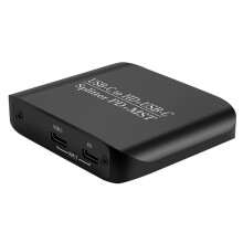 Rozdzielacz USB C do HD + USB C 4K 60HZ Rozdzielacz Zgodny z Typem C do 2 Wejścia 2 Wyjścia Konwerter do Dwóch Monitorów MST/PD