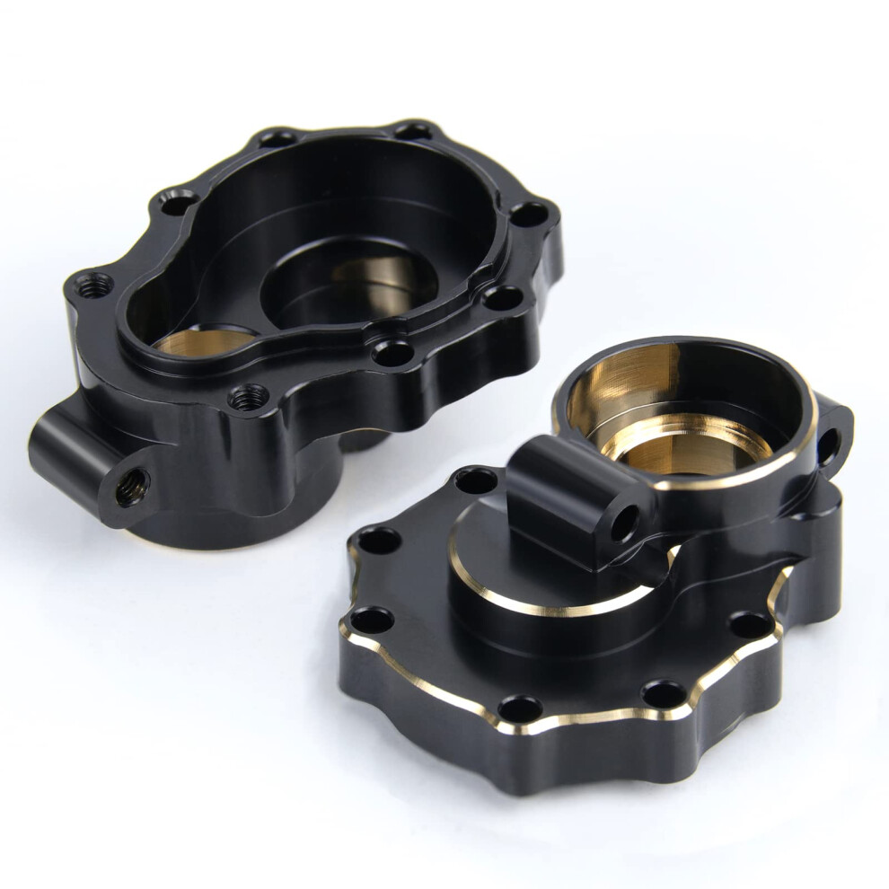 Brass Portal Cover Cnc Machined Rear Inner Housing 2Pcs For Trx4 Trx6 Enhanced Stability 9092120010718