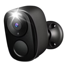 Nya Säkerhetskameror Trådlösa Utomhus, 2K WiFi-Kamera AI Motion Siren Spotlight, Color Night Vision, IP66 Vattentät