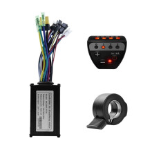 36V 48V 15A Borstelloze Controller G20 Meter LED-Display + 130X Gashendelset voor Elektrische Scooter E-Bike Reparatieset