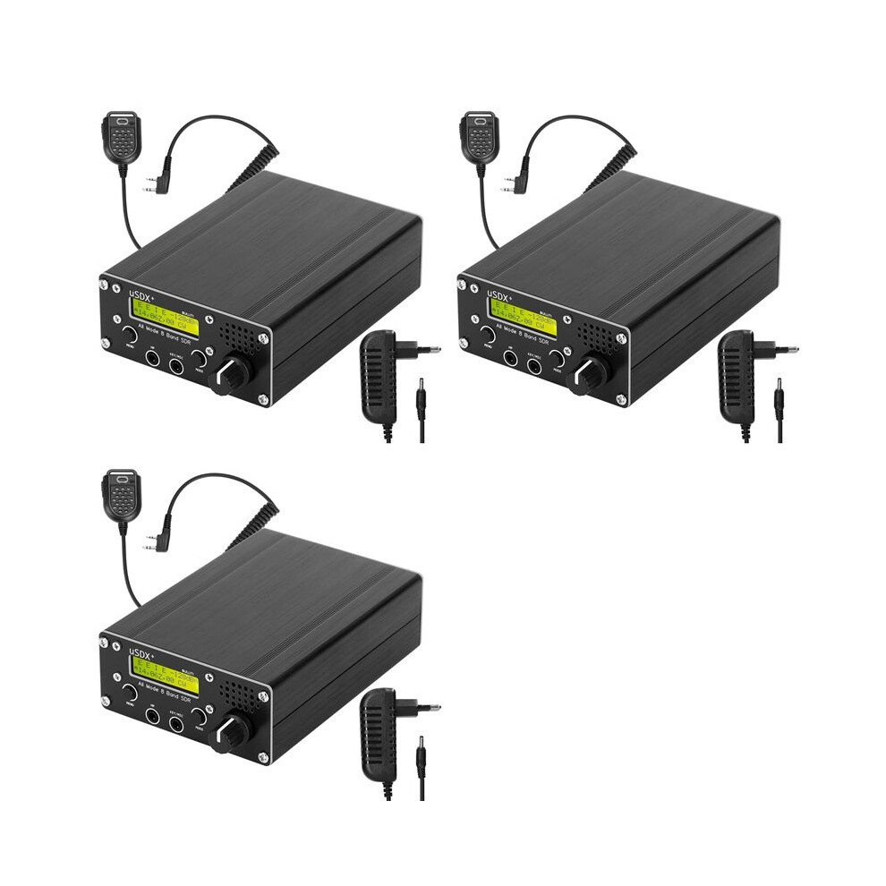 Photos - VoIP Phone Zandona 3X USDR USDX+ V2 10/15/17/20/30/40/60/80m 8 Bands SDR High Frequency SSB QRP Transceiver BNC Interface Eu Plug 