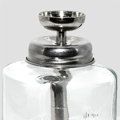 Push Down Out Water Glass Bottle, Thickened Alcohol Bottle, Water Solvent Bottle 2