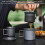 Camping Cookware Set with Foldable Handle, Durable Camping Coffee Pot and Stackable Cups for Hiking 2