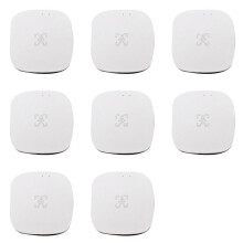 8X Tuya ZigBee MmWave Human Presence Sensor with Luminance MicroWave Detection PIR Motion Sensor Wall Mount