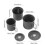 Camping Cookware Set with Foldable Handle, Durable Camping Coffee Pot and Stackable Cups for Hiking 5