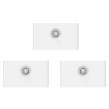 3X Lampada Ricaricabile per Scale con Sensore di Movimento, Luce Notturna Bianca Calda, da Appendere In Corridoio, Cucina, Armadio, Camera da Letto,