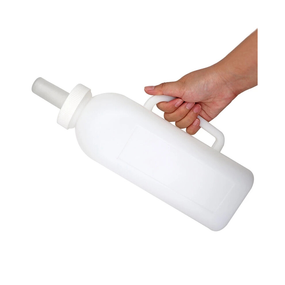 Farm Cattle Calf Milk Feeding Bottle Quality Plastic Livestock Animals Calf Sheep Pet MIlk Drinker Nipple Feeding Device