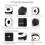 PULUZ Annular Soft Box Portable Foldable Camera Photography Universal Type 45cm Flash Light Diffuser 8