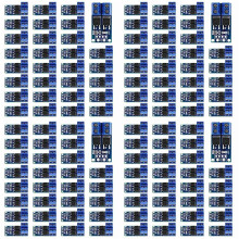 120PCS MOSFET  Drive Module  5V-36V 15A(Max 30A) 400W Dual High-Power 0-20KHz PWM  Motor Speed Controller