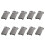 10X  TF Card Reader USB Computer Card Reader TF Card Memory Reader Adapter with LED Indicator for Computer Car Audio 1