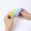 Case for iPhone 12 Mini Fidget Push Pop Bubble Cover, Colorful Soft Silicone Dual Function Protection 3