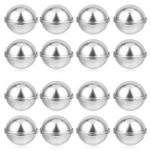 32 Peças Moldes Bomba Banho 6,5 cm Faça Você Mesmo Molde Bomba Banho Metal Kit Fabricação Bomba Banho Kit Fabricação Sabão Prensa Bomba Banho