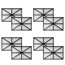 8 Pack RCX70101PAK2 Replacement Robotic Pool Cleaner Filter Cartridges for TigerShark, SharkVac, Aqua Vac